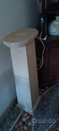 Colonna in marmo strepitosa, alta cm  100