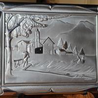 Quadro su lastra d'argento 925 Ottaviani