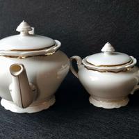 Eegante servizio da tè vintage di Bohemia