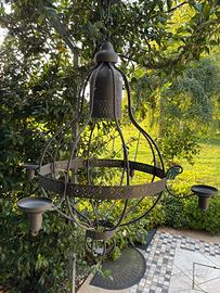 Lampadario IKEA sospensione ferro portacandele