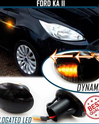 Frecce LED Dinamiche Lente Nera per FORD KA Canbus