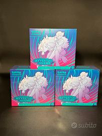 3 ETB Pokemon Scarlatto Violetto Avventure Insieme