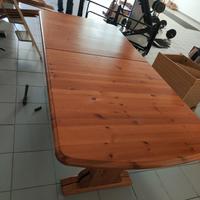 tavolo allungabile legno massello 