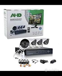 Kit di Videosorveglianza DVR 4 Telecamere FULL CCT