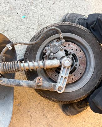 Forcella freno a disco vespa