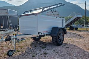 Carrello Rimorchio Auto Furgonato OFF-ROAD 4x4