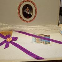 Coperta in broccato inglese originale