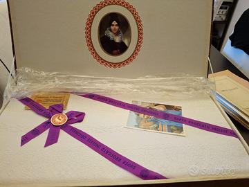 Coperta in broccato inglese originale