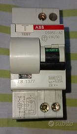 interruttore magnetotermico differenziale ABE 