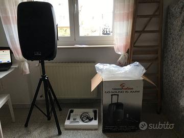 Cassa portatile sound sation GO-SOUND 15 AMW