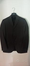 Completo da uomo taglia 50 in pura lana vergine