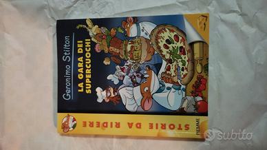 geronimo stilton la gara dei supercuochi libro per
