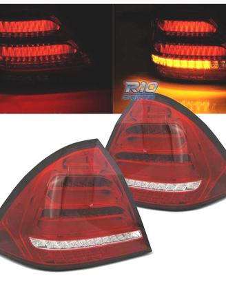 FANALI MERCEDES W203 SEDAN 00-04 A LED DINAMICI RO