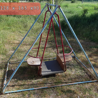 Altalena 2 posti vintage per bimbi