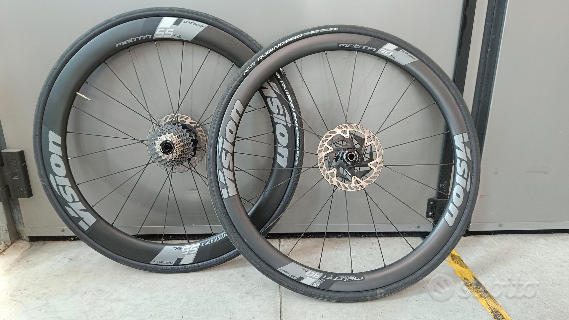 Rim Brake Ruote Vision Metron 40 Usate Bici Ruote Vision Metron 40 Sl Metron  81 Ruote