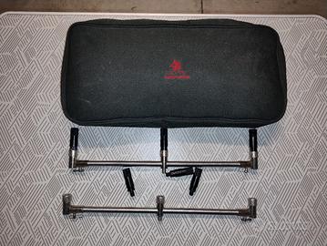 Buzzer Bar acciaio con Sgancio rapidi Carpfishing