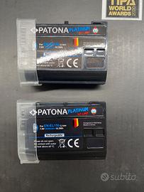 Coppia Batterie PATONA PLATINUM EN-EL15b