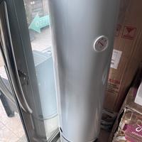Scaldabagno 80 lt a legna e elettrico verticale