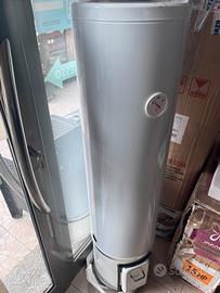 Scaldabagno 80 lt a legna e elettrico verticale