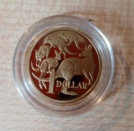 Moneta 1 dollaro australiano proof