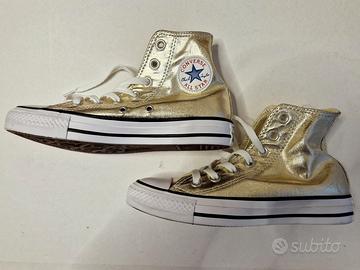 Converse originali, colore oro N.36
