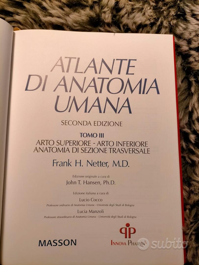 Atlante di Anatomia Umana - edizione originale - Libri e Riviste In vendita  a Terni