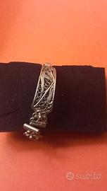 Braccialetto probabile filigrana Argento Vintage