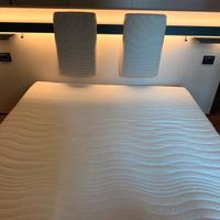 Letto matrimoniale Design Led + materasso 170x190