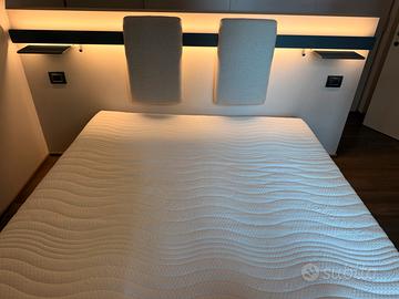 Letto matrimoniale Design Led + materasso 170x190