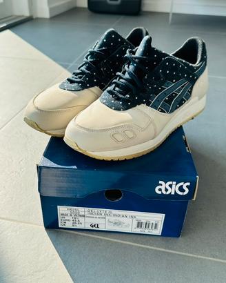 Asics gel lite III JAPANESE  DENIM indian ink