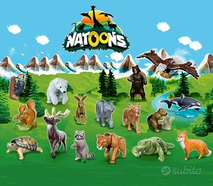 Kinder Sorpresa Natoons Nord America (coccodrillo)