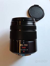Panasonic Lumix G 45-150 mm f/4-5.6  con O.I.S.