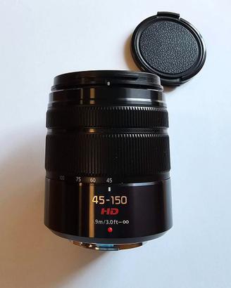 Panasonic Lumix G 45-150 mm f/4-5.6  con O.I.S.