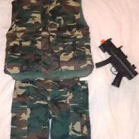 Vestito militare bambino 