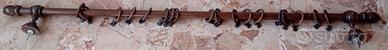 Bastone per tende in legno