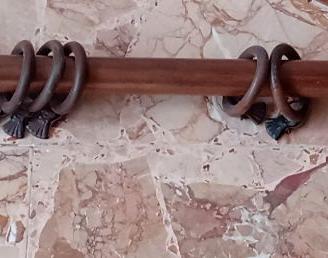 Bastone per tende in legno