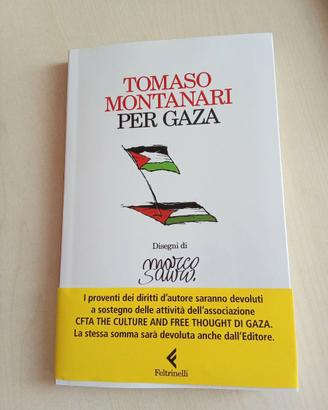LIBRO TOMASO MONTANARI PER GAZA