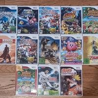 Lotto giochi wii originali PAL completi