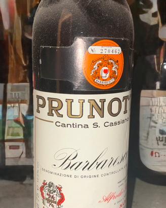 Barolo Prunotto 1980