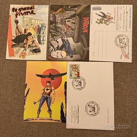 5xCofanetti cartoline celebrative Bonelli (43 tot)