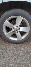 Set originale ruote in lega skoda karoq