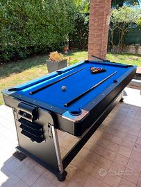 Biliardo 3x1, ping pong, air hokey