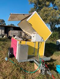 Trailer food truck
