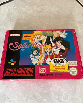 Sailor Moon Super Nintendo Snes NUOVO