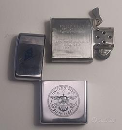 Vintage Zippo USA Sixth Fleet Vice Admiral