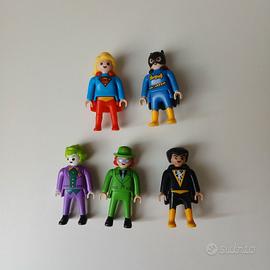 lotto supereroi Playmobil Kinder joker Supergirl