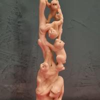 Okimono scultura giapponese periodo Meiji