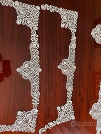 Lenzuolo e federa di tombolo