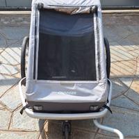 Rimorchio passeggino Croozer 2 posti