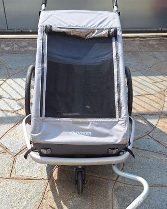 Rimorchio passeggino Croozer 2 posti
